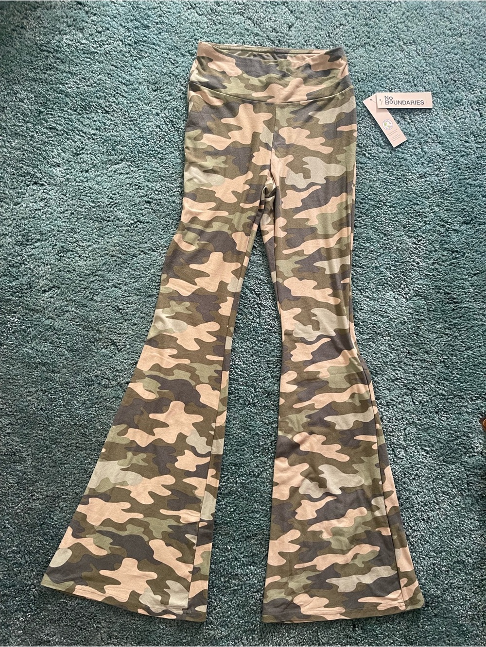 Camo Yoga Pants XS NWT